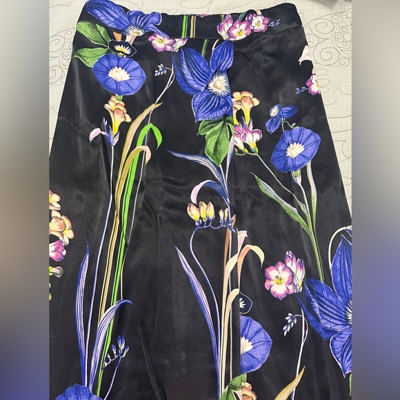 NWT Corey Lynn Calter x Anthropologie Strapless Maxi Dress S Floral Pockets FLAW - Picture 10 of 14